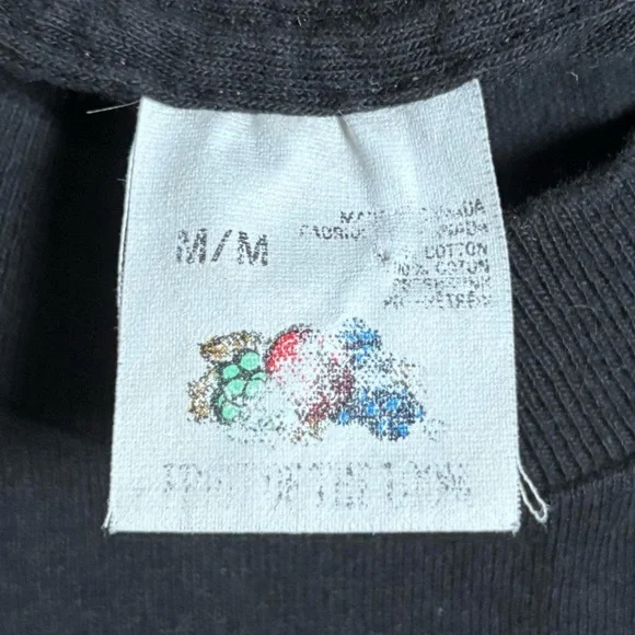 Vintage 90s Ottawa Rough Riders CFL Football First Edition T Shirt Black - Picture 5 of 7